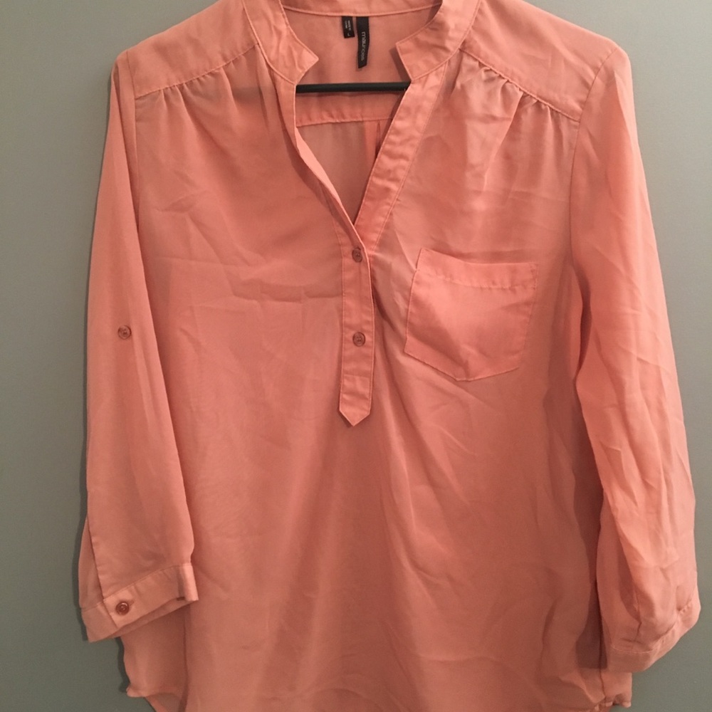 Maurice’s Pink Button Up Blouse
